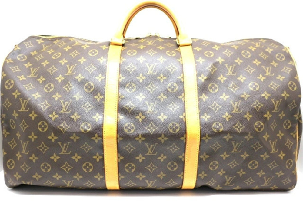LOUIS VUITTON Keepall Bandouliere Boston Bag Monogram